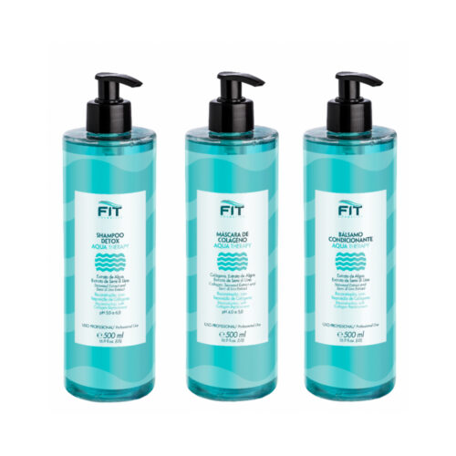 FIT AQUA THERAPY COLLAGEN Холодное восстановление волос, комплект 500 мл