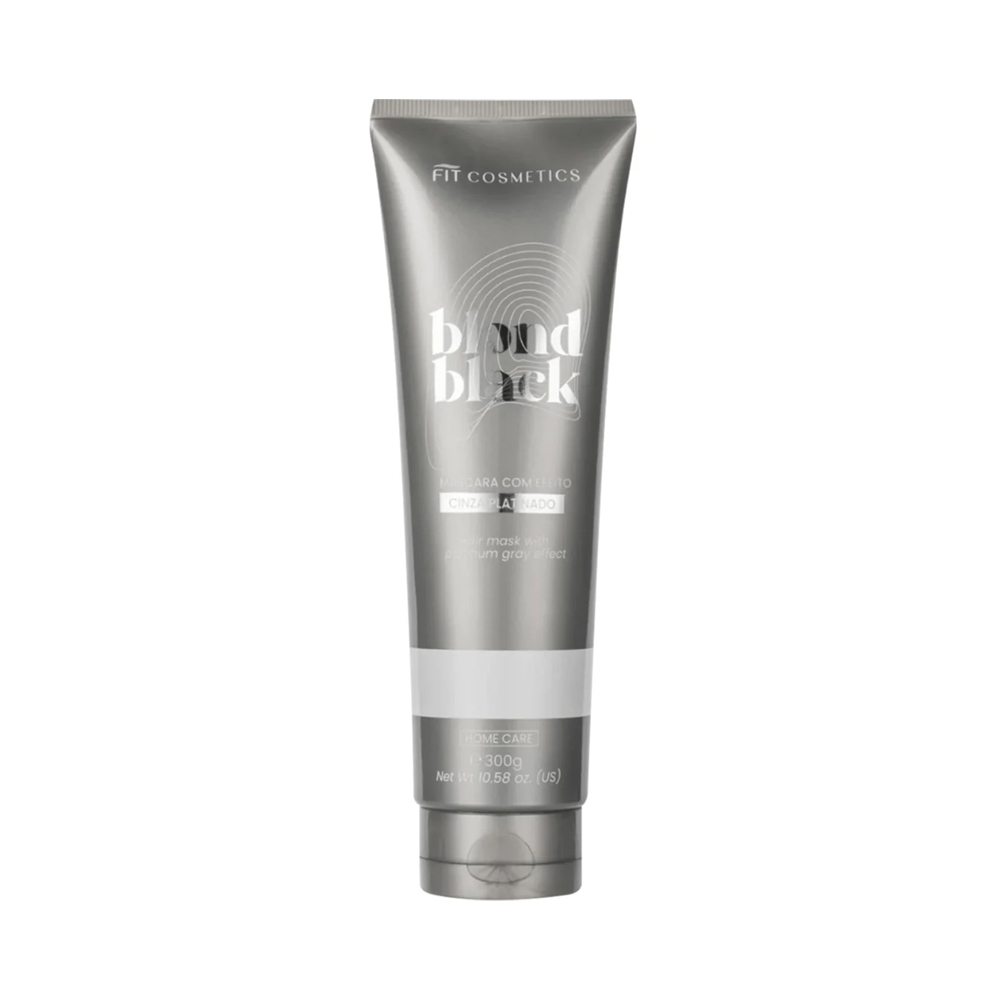 FIT BLONDE BLACK Маска нейтрализующая теплые оттенки, 300мл